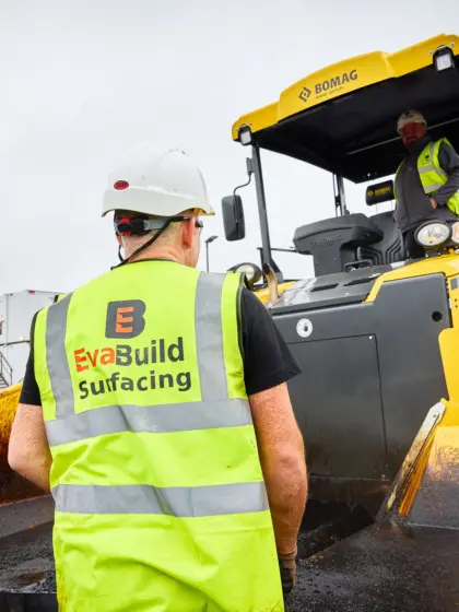 Surfacing tarmac 3