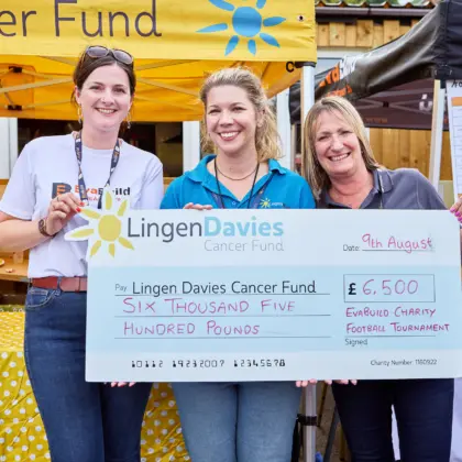 Football Tournament 25 cheque