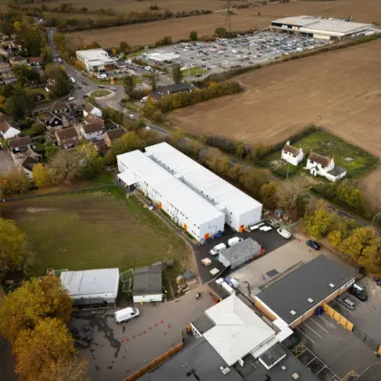 Woodville after aerial